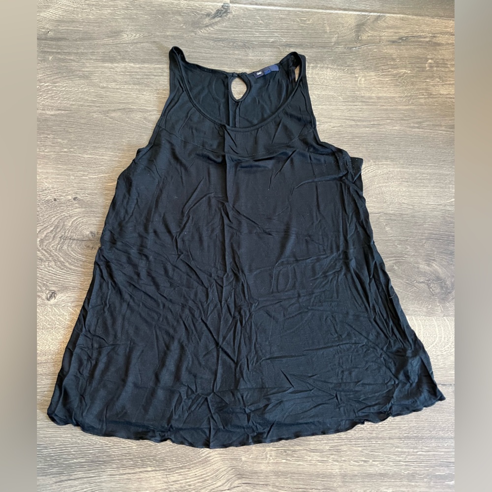 GAP Black Cutout Tanktop
